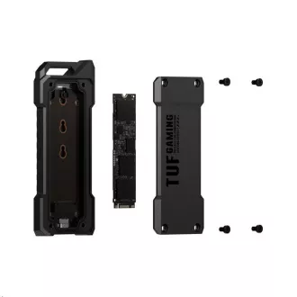 ASUS TUF GAMING A2 SSD NVME tok, USB3.2 Gen 2X1, M.2 NVMe SSD fémdoboz, fekete színben