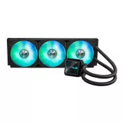 ASUS CPU vízhűtő AIO PRIME LC 360 ARGB, 3x120mm, AM5, LGA1851, fekete, fekete