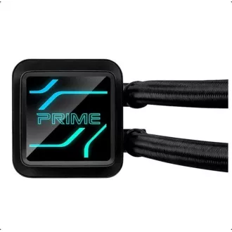 ASUS CPU vízhűtő AIO PRIME LC 360 ARGB, 3x120mm, AM5, LGA1851, fekete, fekete