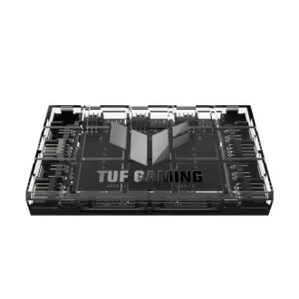 ASUS TUF GAMING ARGB FAN HUB, 6x ARGB ventilátor, 2x SATA, fekete ASUS TUF GAMING ARGB FAN HUB, 6x ARGB ventilátor, 2x SATA, fekete