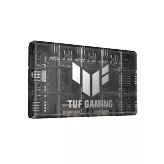 ASUS TUF GAMING ARGB FAN HUB, 6x ARGB ventilátor, 2x SATA, fekete ASUS TUF GAMING ARGB FAN HUB, 6x ARGB ventilátor, 2x SATA, fekete