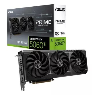 ASUS VGA NVIDIA GeForce RTX 5060 Ti PRIME OC 16G, 16GB GDDR7, 3xDP, 1xHDMI ASUS VGA NVIDIA GeForce RTX 5060 Ti PRIME OC 16G, 16GB GDDR7, 3xDP, 1xHDMI