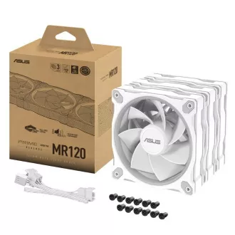 ASUS Fan PRIME MR120 ARGB Reverse, 3x120mm, fehér