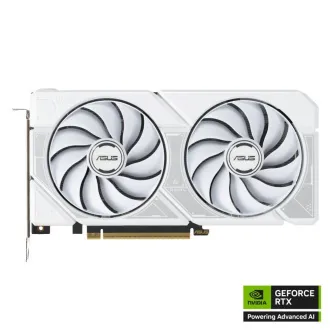 ASUS VGA NVIDIA GeForce RTX 5060 Ti DUAL OC 16G FEHÉR, 16GB GDDR7, 3xDP, 1xHDMI