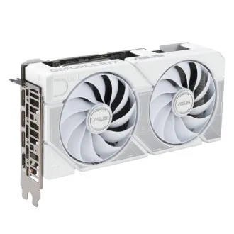 ASUS VGA NVIDIA GeForce RTX 5060 Ti DUAL OC 16G FEHÉR, 16GB GDDR7, 3xDP, 1xHDMI