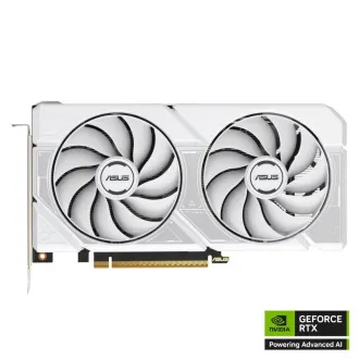 ASUS VGA NVIDIA GeForce RTX 5060 DUAL OC 8G FEHÉR, 8GB GDDR7, 3xDP, 1xHDMI