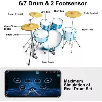 Smart Drumsticks AeroBand PocketDrum 2 PLUS - fa Smart Drumsticks AeroBand PocketDrum 2 PLUS - fa