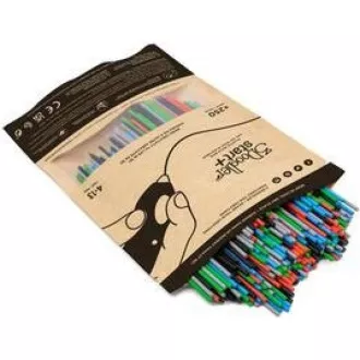 3Doodler ECO-PCL utántöltő 3D tollhoz Start  250db - fekete, piros, szürke, kék