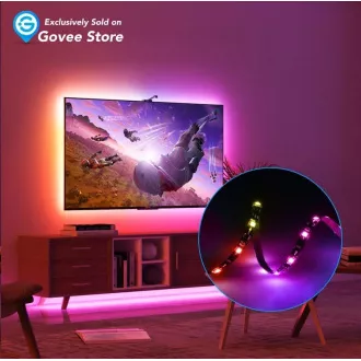 Govee Neon RGBIC LED háttérvilágítás íróasztalra