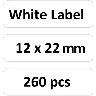 Niimbot címkék RP 12x22mm 260db fehér D11 és D110 címkékhez