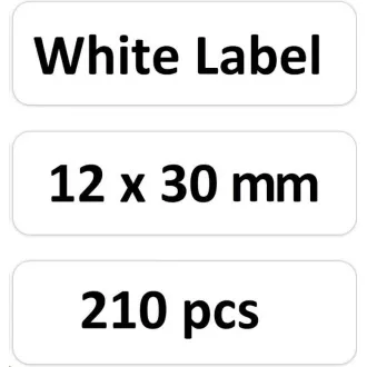 Niimbot címkék RP 12x30mm 210db fehér D11 és D110 címkékhez