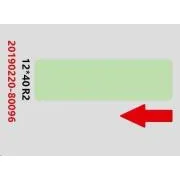 Niimbot címkék RP 12x40mm 160db zöld a D11 és D110 modellekhez
