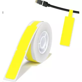 Niimbot kábelcímkék RXL 12, 5x109mm 65db Sárga D11 és D110 kábelekhez