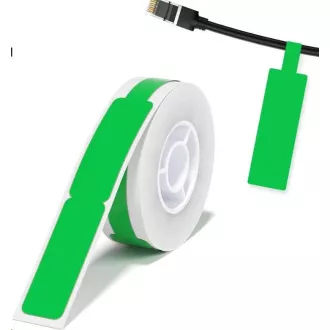 Niimbot kábelcímkék RXL 12, 5x109mm 65db Zöld D11 és D110 kábelcímkékhez