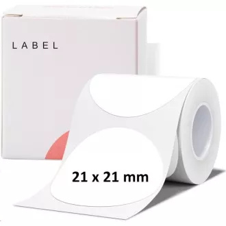 Niimbot címkék R 21x21mm 300db RoundB B21, B21S, B3S, B1 címkékhez Niimbot címkék R 21x21mm 300db RoundB B21, B21S, B3S, B1 címkékhez