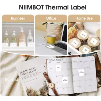 Niimbot címkék R 40x30mm 230db fehér B21, B21S, B3S, B1 címkékhez Niimbot címkék R 40x30mm 230db fehér B21, B21S, B3S, B1 címkékhez