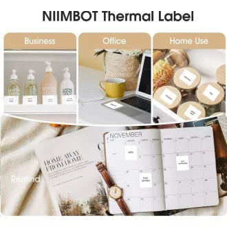 Niimbot címkék R 40x40mm 180db fehér B21, B21S, B3S, B1 címkékhez