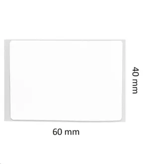 Niimbot címkék R 40x60mm 125db fehér B21, B21S, B3S, B1 címkékhez