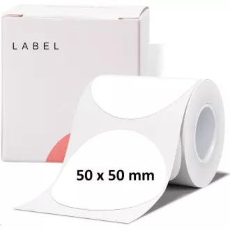 Niimbot címkék R 50x50mm 150db kerek B21, B21S, B3S, B1, B1 címkékhez