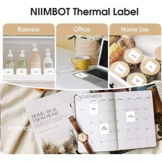 Niimbot címkék R 50x50mm 150db fehér B21, B21S, B3S, B1 címkékhez