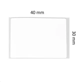 Niimbot címkék ER 40x30mm 230db átlátszó B21, B21S, B3S, B1 címkékhez