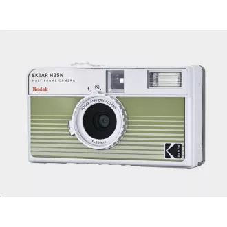 Kodak EKTAR H35N fényképezőgép csíkos zöld színben Kodak EKTAR H35N fényképezőgép csíkos zöld színben