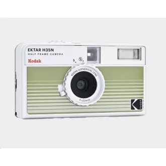 Kodak EKTAR H35N fényképezőgép csíkos zöld színben Kodak EKTAR H35N fényképezőgép csíkos zöld színben