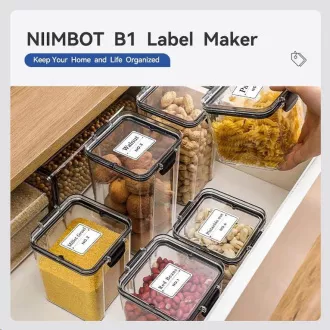 Niimbot címkenyomtató B1 Smart, szürke   210db címketekercs