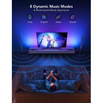 Govee SMART LED RGBIC panel 38cm TV 43-75
