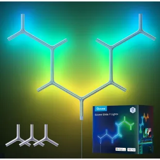 Govee LED RGBIC Y alakú fénypanel - 7db