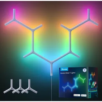 Govee LED RGBIC Y alakú fénypanel - 7db