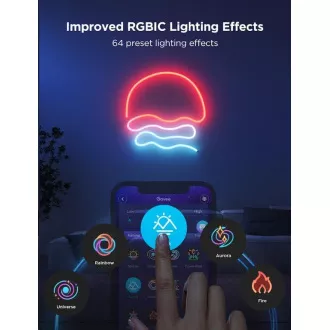 Govee Neon 2 MATTER hajlékony LED szalag (3m) - RGBIC