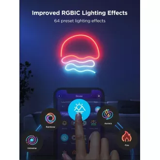 Govee Neon 2 MATTER hajlékony LED szalag (5m) - RGBIC