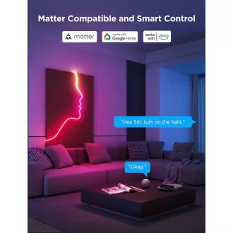 Govee Neon 2 MATTER hajlékony LED szalag (5m) - RGBIC