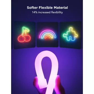 Govee Neon 2 MATTER hajlékony LED szalag (5m) - RGBIC