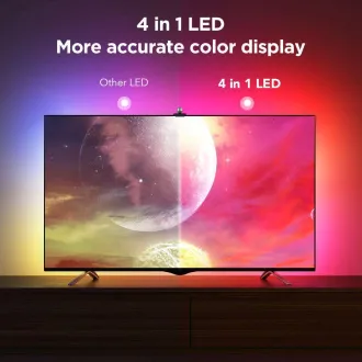 Govee Háttérvilágítás 3S Netflix TV 55-65 SMART LED háttérvilágítás RGBICW Govee Háttérvilágítás 3S Netflix TV 55-65 SMART LED háttérvilágítás RGBICW
