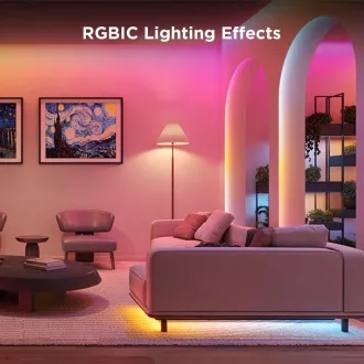 Govee WiFi RGBICW Smart PRO LED szalag 10m Matter - extra tartós