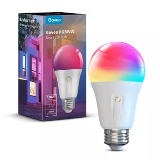 Govee Smart izzó RGBWW 12W-85W 1200lm E27 hosszú élettartamú Govee Smart izzó RGBWW 12W-85W 1200lm E27
