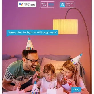 Govee Smart izzó RGBWW 12W-85W 1200lm E27 hosszú élettartamú Govee Smart izzó RGBWW 12W-85W 1200lm E27