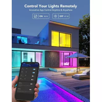 Govee Smart izzó RGBWW 12W-85W 1200lm E27 hosszú élettartamú Govee Smart izzó RGBWW 12W-85W 1200lm E27