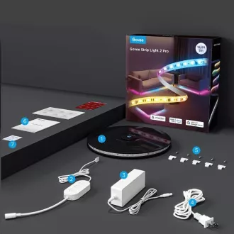 Govee Strip Light 2 Pro hosszabbító szalag 1m Govee Strip Light 2 Pro hosszabbító szalag 1m