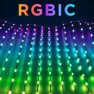 Govee RGBIC kültéri fényhálózat - 1, 43 x 0, 85m anyag