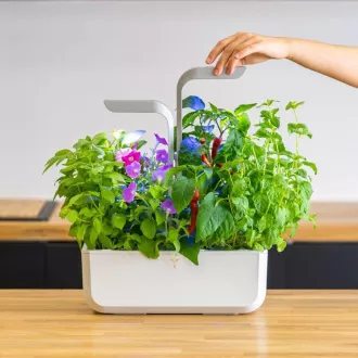 Véritable SMART - Automatikus ültetőgép fényvezérléssel, fehér színben