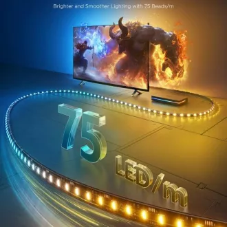 Govee AI Sync Box 2 Smart TV RGBICW háttérvilágítás 55-65 Govee AI Sync Box 2 Smart TV RGBICW háttérvilágítás 55-65