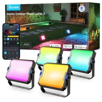 Govee Flood Lights 2 kültéri SMART LED lámpák 4db