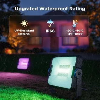 Govee Flood Lights 2 kültéri SMART LED lámpák 4db