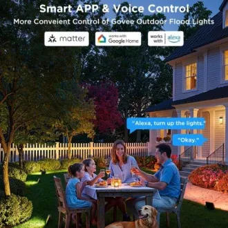Govee Flood Lights 2 kültéri SMART LED lámpák 4db