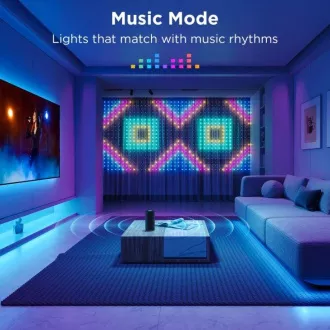 Govee Netflix RGBIC függönylámpa 400 LED - 1, 5 x 1, 5m Govee Netflix RGBIC függönylámpa 400 LED - 1, 5 x 1, 5m