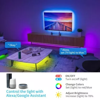 Govee WiFi RGB intelligens LED szalag 10m