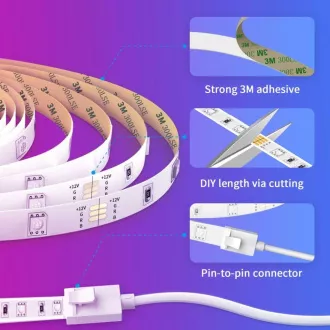 Govee WiFi RGB intelligens LED szalag 10m